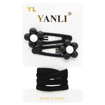 Hair Clips and Elastic Bands 6pcs 3727-10 - buy, prices for Tavria V - photo 1