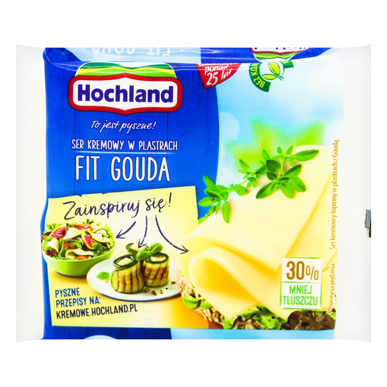 

Сыр плавленый Hochland Гауда фитнес ломтиками 130г