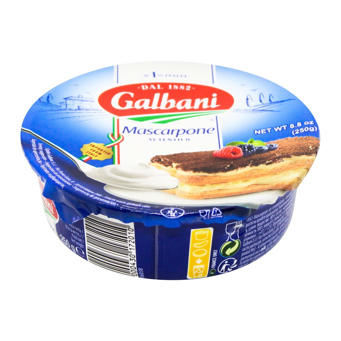 

Сыр Galbani Mascarpone 80% 250г