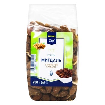 Metro Chef Smoked Almonds with Barbecue Taste 250g - buy, prices for METRO - photo 2