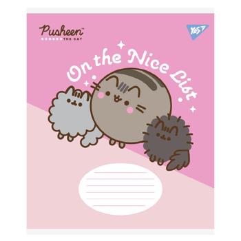 Тетрадь Yes Pusheen The Cat в клетку 12 листов в ассортименте - купить, цены на - фото 4