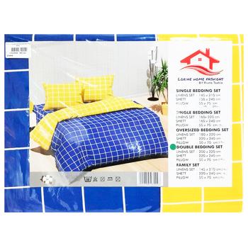 Комплект постільної білизни Lorine бязь 200*220/220*240/50*70 2шт - купити, ціни на Восторг - фото 3