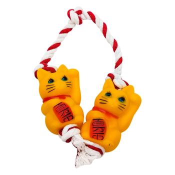 Cat of Happiness with a Rope Toy for Dogs 50cm - buy, prices for - photo 2