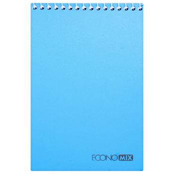 Economix А6 Notepad Plastic Cover Top Spiral 80 Sheets - buy, prices for NOVUS - photo 3