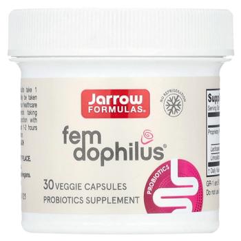 Пробиотик для женщин Jarrow Formulas Fem Dophilus 1 млрд КОЕ 30 капсул