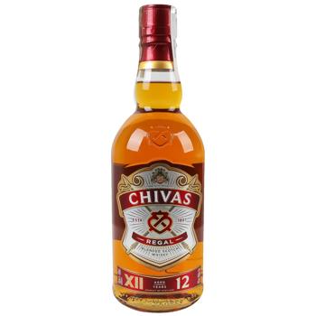 Виски Chivas Regal 12 лет 40% 0,7л - купить, цены на КОСМОС - фото 1
