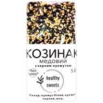 Козинак Healthy Sweets медовий з чорним кунжутом 50г