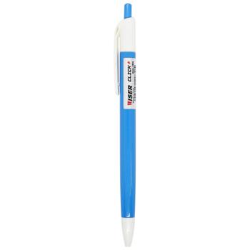 Wiser Click+ Ballpoint Pen Automatic Oil blue - buy, prices for MegaMarket - photo 3