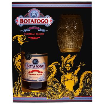 Ром Botafogo Spiced 40% 0,7л + стакан 0,5л