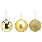 Actuel Gold Christmas Tree Ball 10cm in assortment