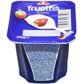 Fruetto Strawberry-Cherry Yogurt 4.7% 125g - buy, prices for - photo 3