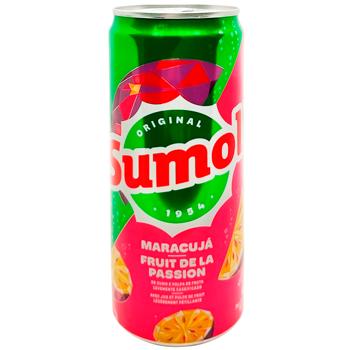 Напій газований Sumol на основі соку Маракуйя 0,33л
