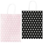 Craft Gift Bag in Dot 16x22x8cm