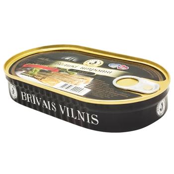 Brivais Vilnis Large Sprats in Oil 190g - buy, prices for Supermarket "Kharkiv" - photo 1