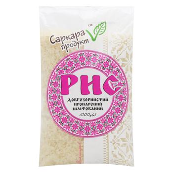 Sarkara Product Long-grain Parboiled Polished Rice 1kg - buy, prices for Auchan - photo 1