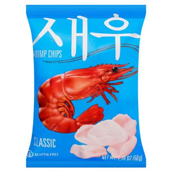 Shrips Classic Shrimp Chips 50g