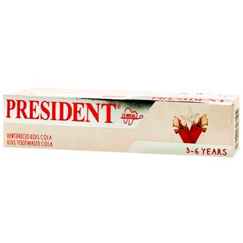 President Clinical Kids Toothpaste with Taste Coca Cola without Fluorine 3-6 years 50ml - buy, prices for Vostorg - photo 1
