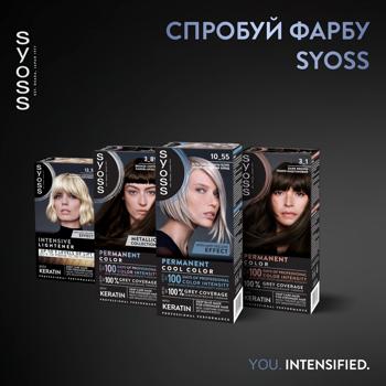 Крем-краска для волос Syoss 10-55 Светлый пепельный блонд 115мл - купить, цены на NOVUS - фото 5