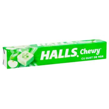 Halls Apple Flavored Chewing Сandies 47g - buy, prices for COSMOS - photo 2