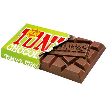 Шоколад Tony's Chocolonely Creamy Hazelnut Crunch 180г - купити, ціни на Auchan - фото 2