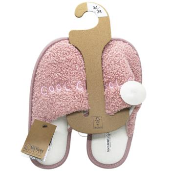 InExtenso Rose Slippers for Girls s.28-39