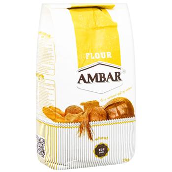Ambar Top Grade Wheat Flour 2kg - buy, prices for Tavria V - photo 2