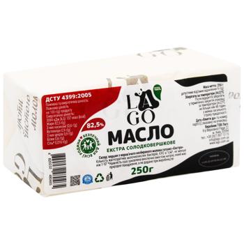 Lago Extra Butter 82.5% 250g - buy, prices for ULTRAMARKET - photo 2