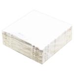 Square paper white plate 200*200mm, 100pcs