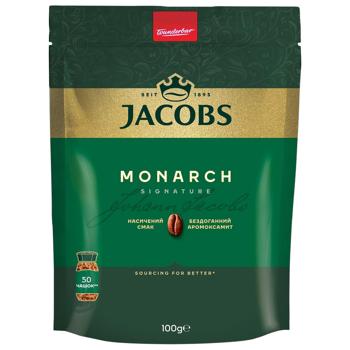 Кофе растворимый Jacobs Monarch 100г - купить, цены на КОСМОС - фото 1