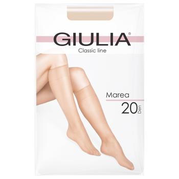 Giulia Marea Gambaletto 20 Den Visone Women's Knee-Highs 2pairs - buy, prices for NOVUS - photo 1