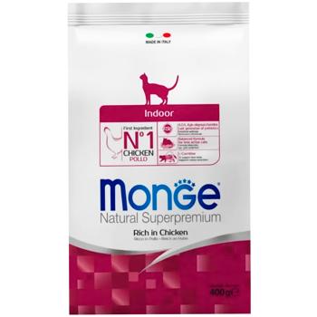 Monge Indoor Dry Food with Chicken and Rice for Indoor Cats 400g - buy, prices for MasterZoo - photo 1