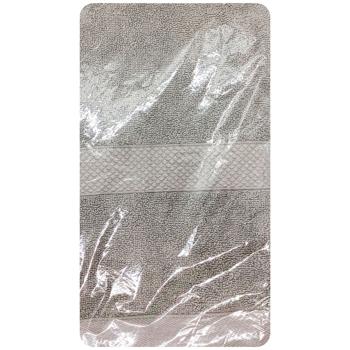 Рушник махровий Dina.Me горіховий QD-0572 50*90см 500 г/м2