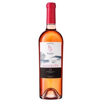 Вино SASS K. Winery Ріоліт Розе н/сух рож 13% 0,75л