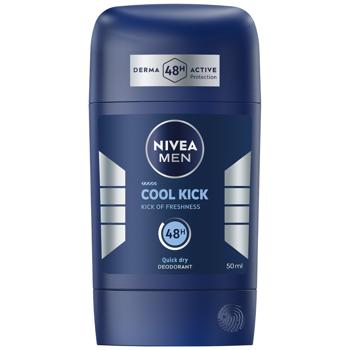 Nivea Men Cool Kick Solid Deodorant 50ml - buy, prices for Supermarket "Kharkiv" - photo 1