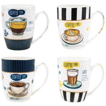 Чашка 350мл SDM001-2473-16125 - купить, цены на КОСМОС - фото 1