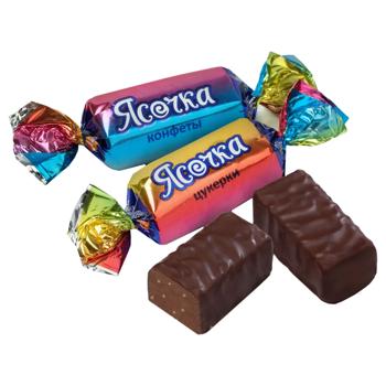 Конфеты Бисквит-Шоколад Ясочка - купить, цены на Чудо Маркет - фото 1