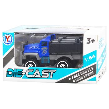 Игрушка ЮС Машинка полицейская техника 1:64 - купить, цены на КОСМОС - фото 3