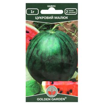 Насіння Golden Garden Кавун Цукровий малюк 1г - купити, ціни на - фото 1