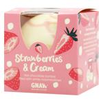 Gnaw Hot White Chocolate with Strawberry Flavor and Marshmallows 45g