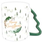 Чашка Actuel Ялинки порцелянова 450мл