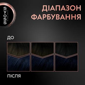 Стойкая крем-краска для волос Syoss 1-4 Сине-черный 115мл - купить, цены на Auchan - фото 3