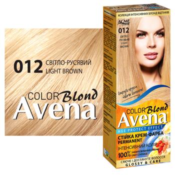 Краска для волос Avena Blond Светло-русый 012 - купить, цены на МегаМаркет - фото 2