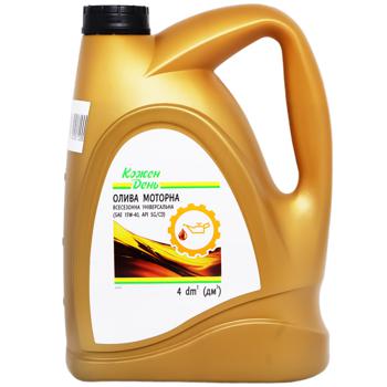 Kozhen Den Motor Oil 15W-40 SG/CD 4dm3 - buy, prices for Auchan - photo 1