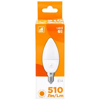 Лампочка Секретные Технологии LED свеча желтая 6Вт E14 - купить, цены на КОСМОС - фото 3