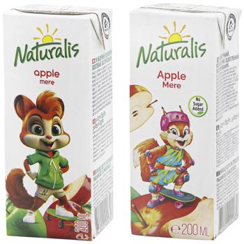 Naturalis Apple Juice 200ml - buy, prices for Auchan - photo 1