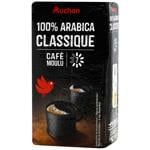 Кава Auchan Arabica Classico мелена 250г