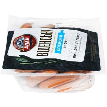 Alan Viennese Boiled Sausages High Grade 376g - buy, prices for COSMOS - photo 2