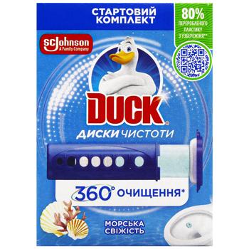 Duck Marine Fresh Toilet Cleanliness Discs 36ml - buy, prices for NOVUS - photo 2