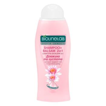 Biolinelab Shampoo-Balm with Water Lily Extract and Silk Proteins 2in1 400ml - buy, prices for EKO Market - photo 1