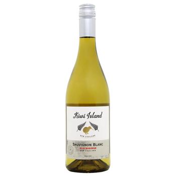Вино Kiwi Marlborough Sauvignon Blanc біле сухе 12% 0,75л - купити, ціни на AlcoHub - фото 1